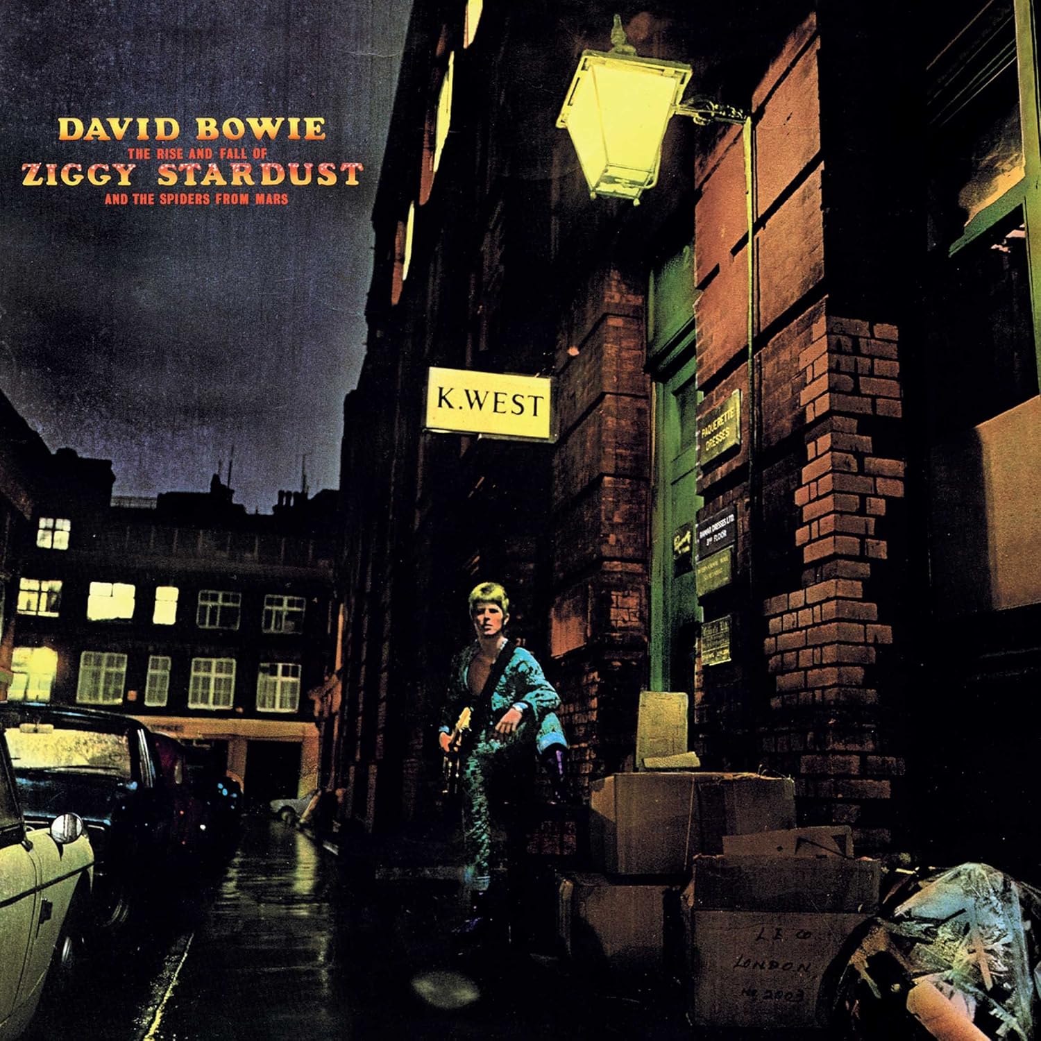 David Bowie Album Cover  - Free AI Album Cover Generator, 50+ Real Album Cover Examples