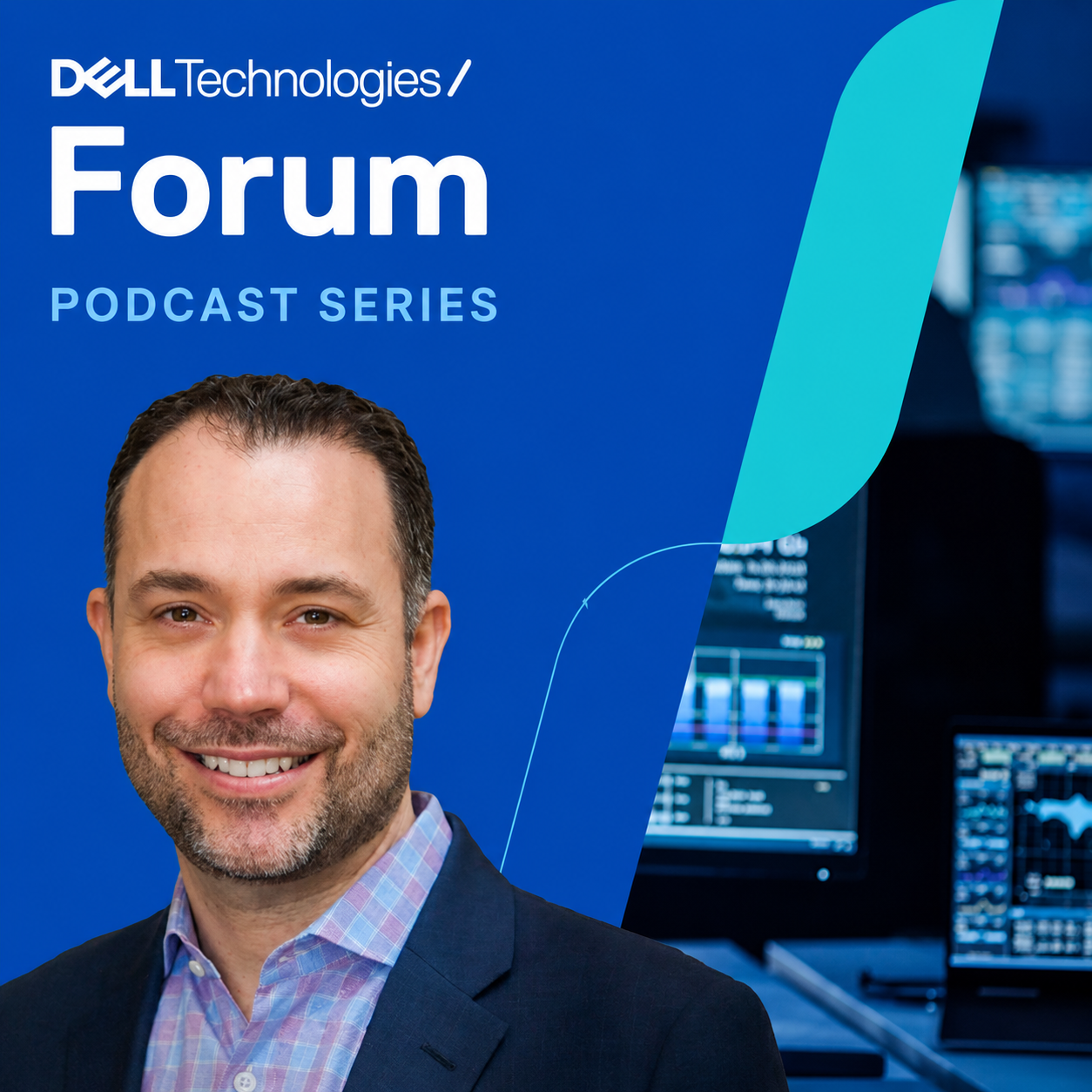 Dell Technologies Podcast Cover - Podcast Covers Examples, AI Podcast Cover Generator