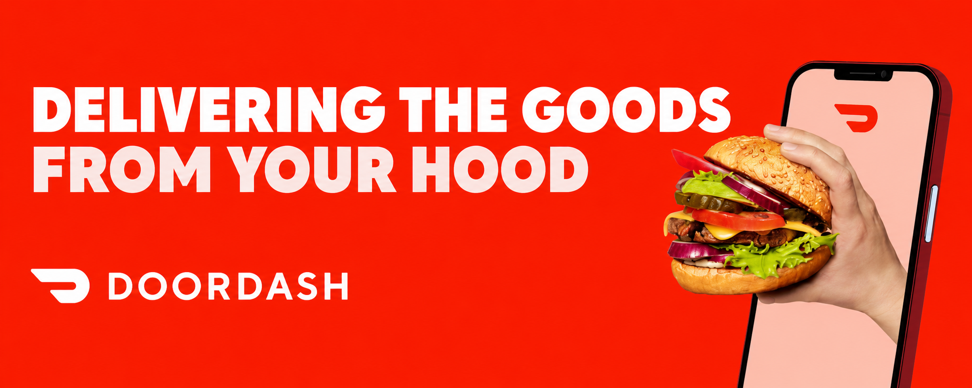 DoorDash Billboard - Billboard Examples, AI Billboard Generator