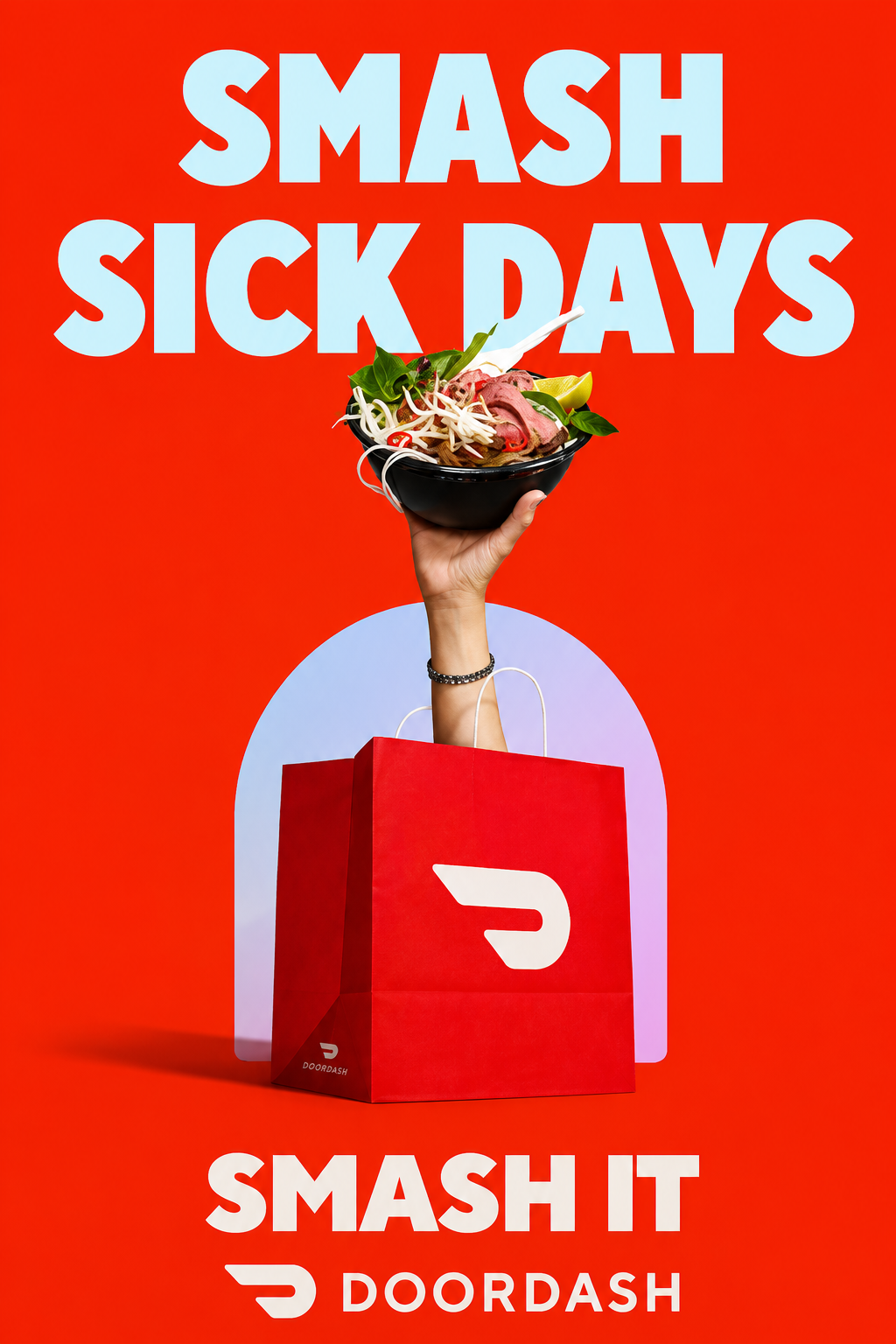 DoorDash Billboard - Billboard Examples, AI Billboard Generator