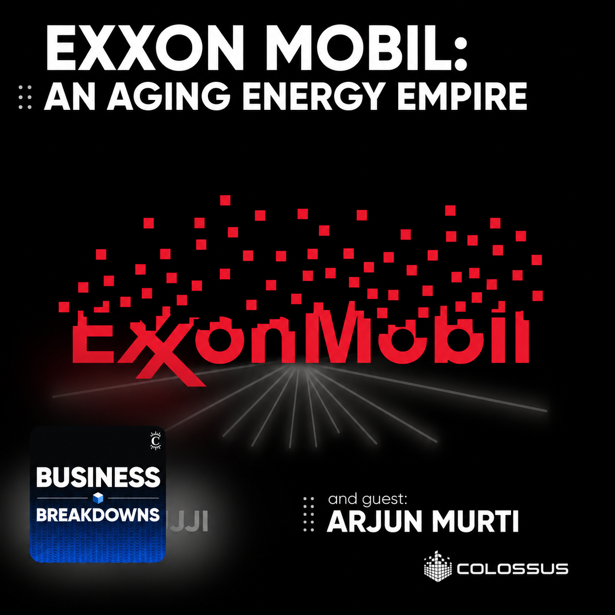 Exxon Mobil Podcast Cover - Podcast Covers Examples, AI Podcast Cover Generator