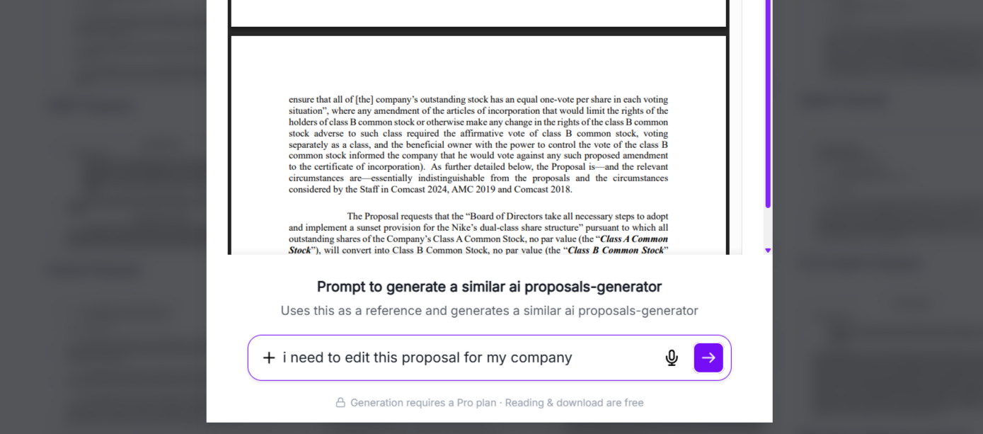 Proposal Examples