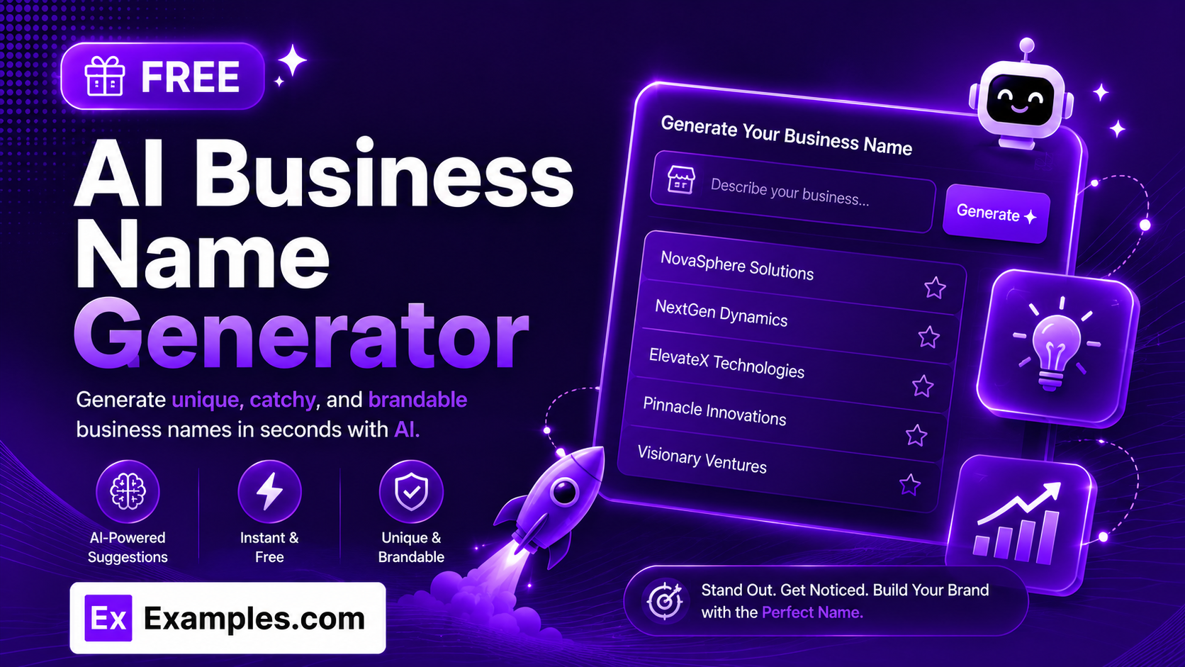 Free AI business name generator
