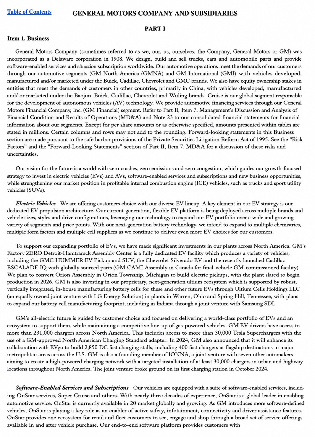 General Motors Reports  - Free AI Report Generator, 50+ Real Report Examples