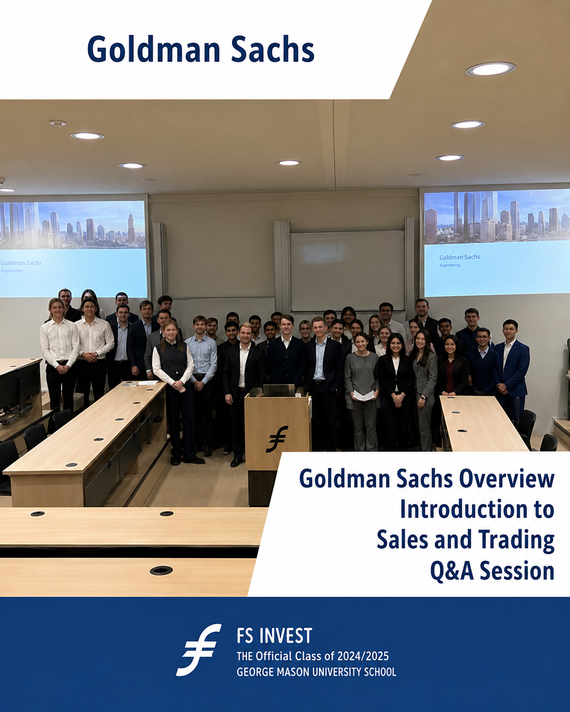 Goldman Sachs Banner - Banner Examples, AI Banner Generator