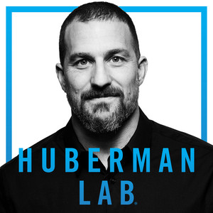 Andrew Huberman Podcast Cover Example - Podcast Covers Examples, AI Podcast Cover Generator