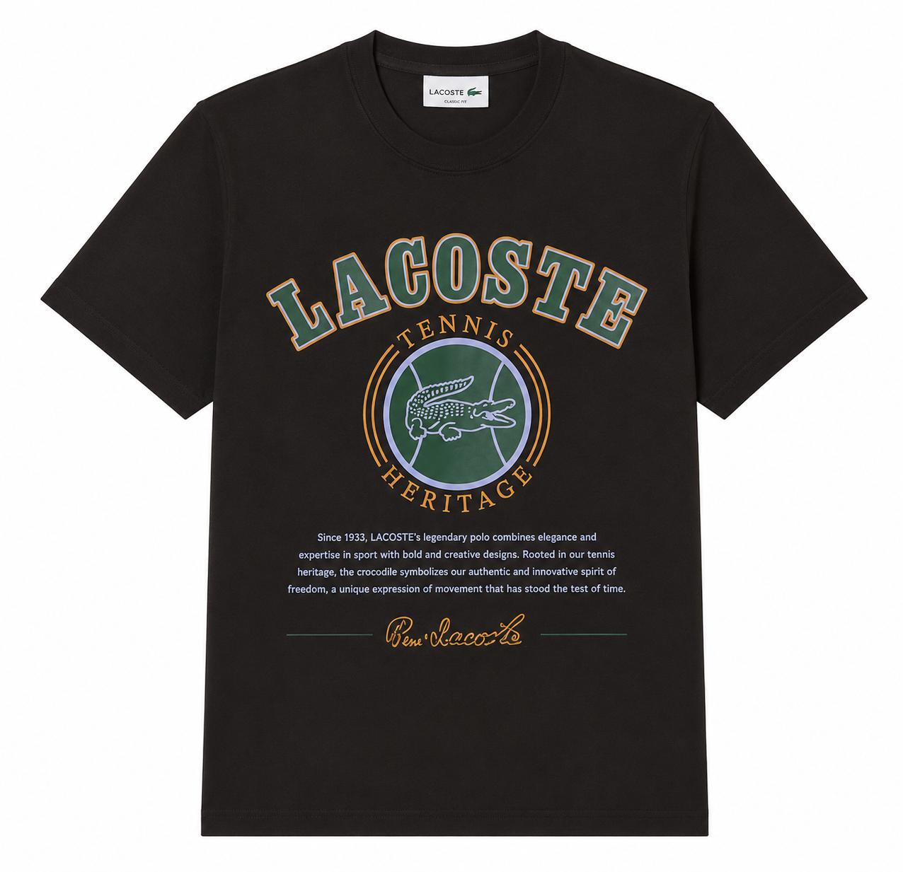 Lacoste T-Shirts Examples - T-Shirt Examples, AI T-Shirt Generator