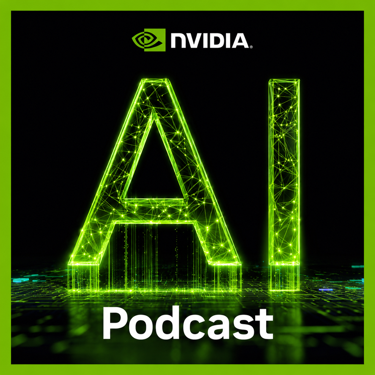 NVIDIA Podcast Cover - Podcast Covers Examples, AI Podcast Cover Generator