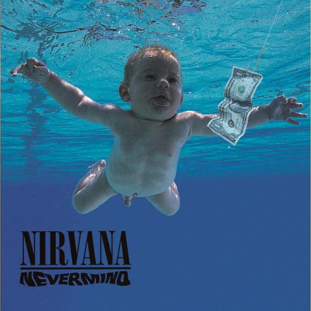 Nirvana Album Cover  - Free AI Album Cover Generator, 50+ Real Album Cover Examples