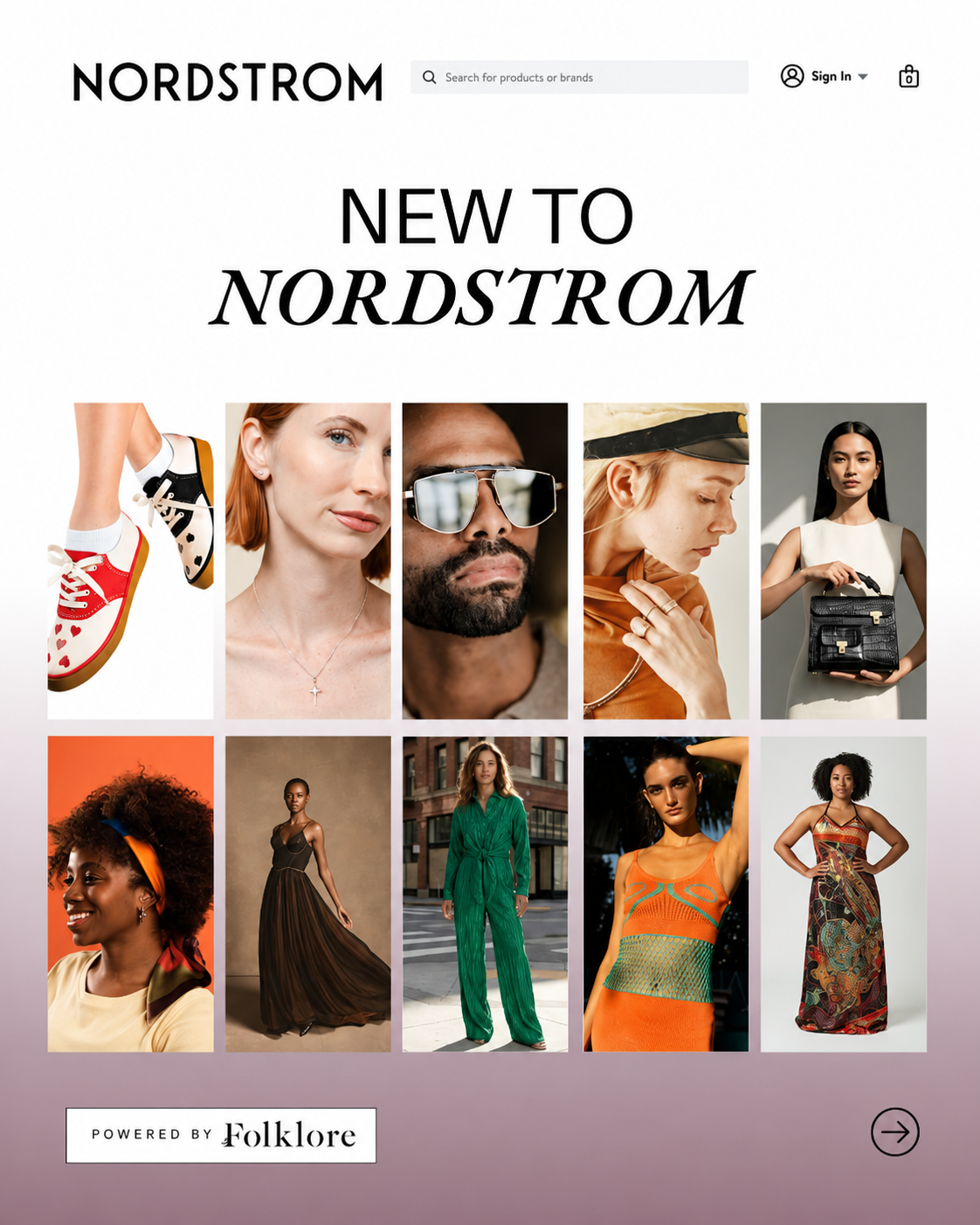 Nordstrom Banner - Banner Examples, AI Banner Generator