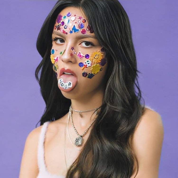 Olivia Rodrigo Album Cover  - Free AI Album Cover Generator, 50+ Real Album Cover Examples