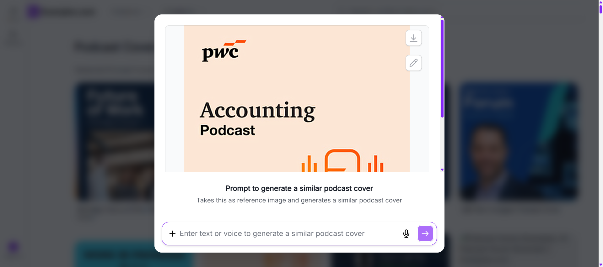 Podcast Cover Example