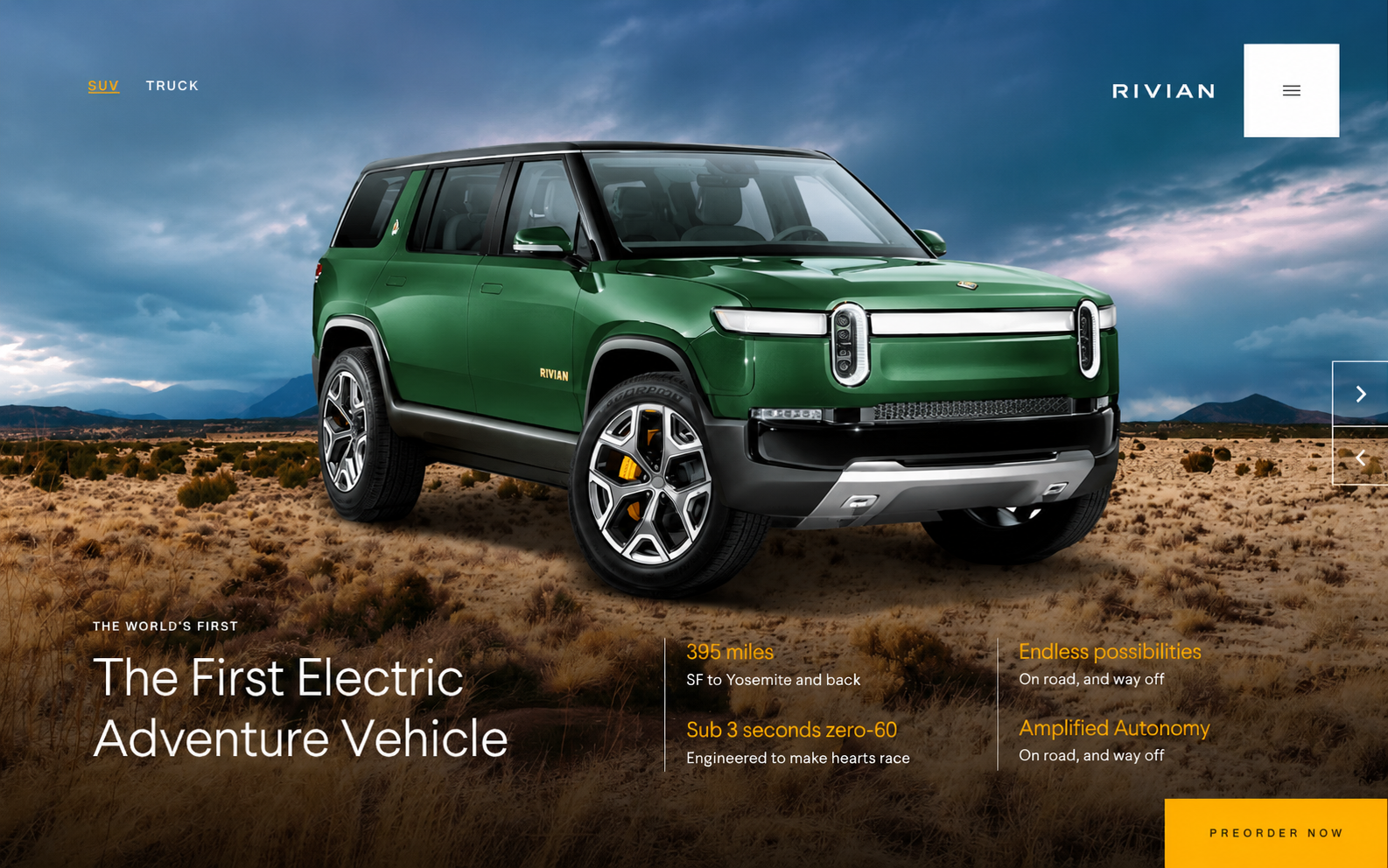Rivian Banner - Banner Examples, AI Banner Generator