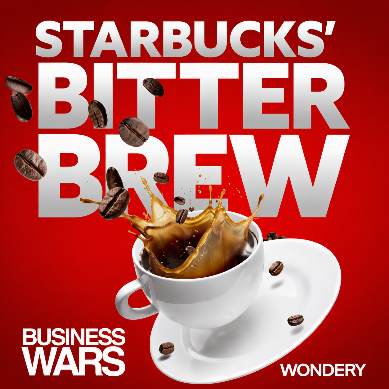 Starbucks Podcast Cover - Podcast Covers Examples, AI Podcast Cover Generator