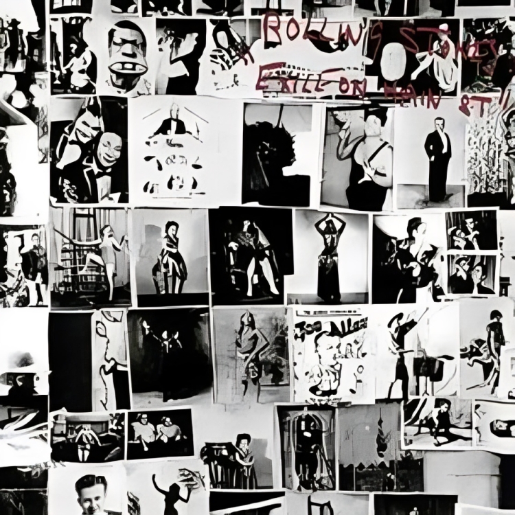 The Rolling Stones Album Cover  - Free AI Album Cover Generator, 50+ Real Album Cover Examples