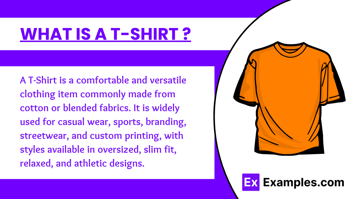 T-Shirt Examples