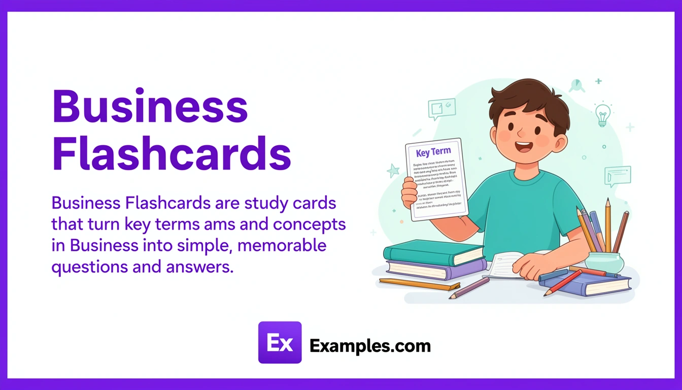 business flashcards