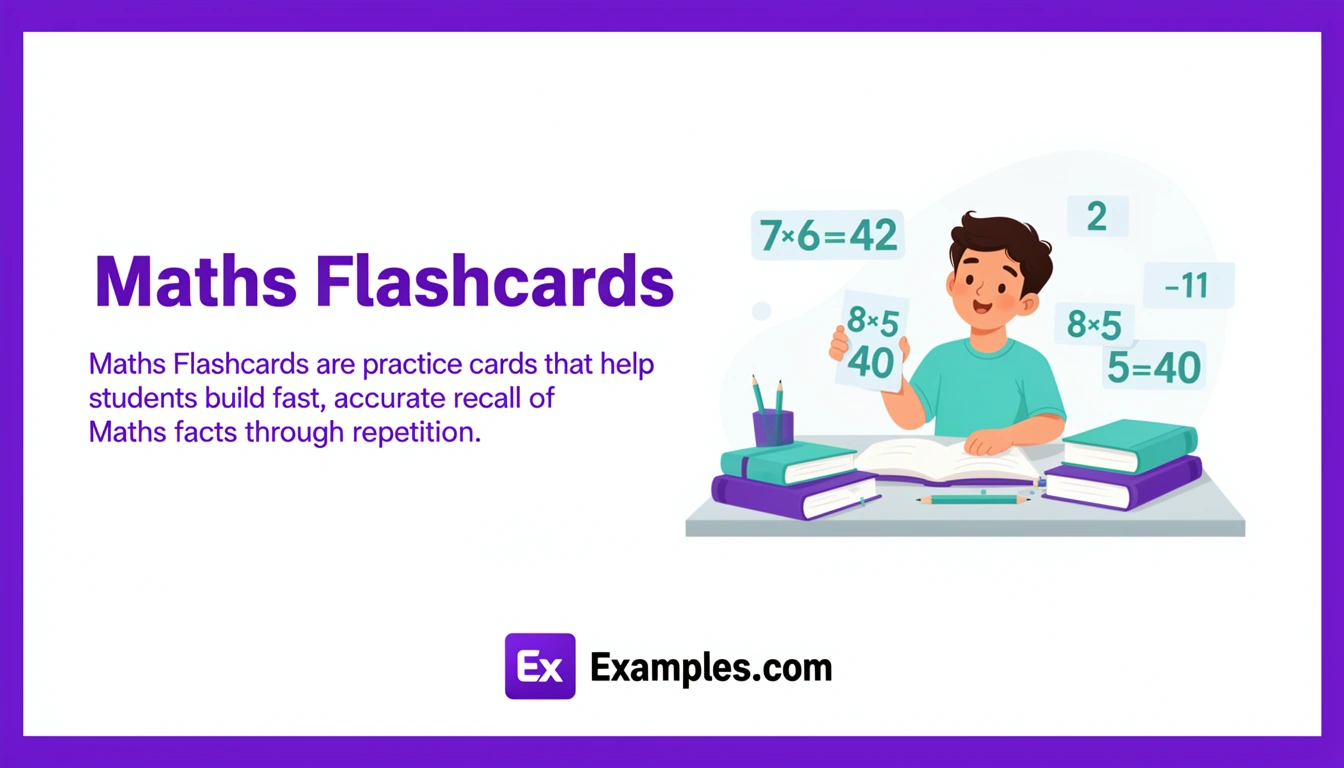 maths flashcards