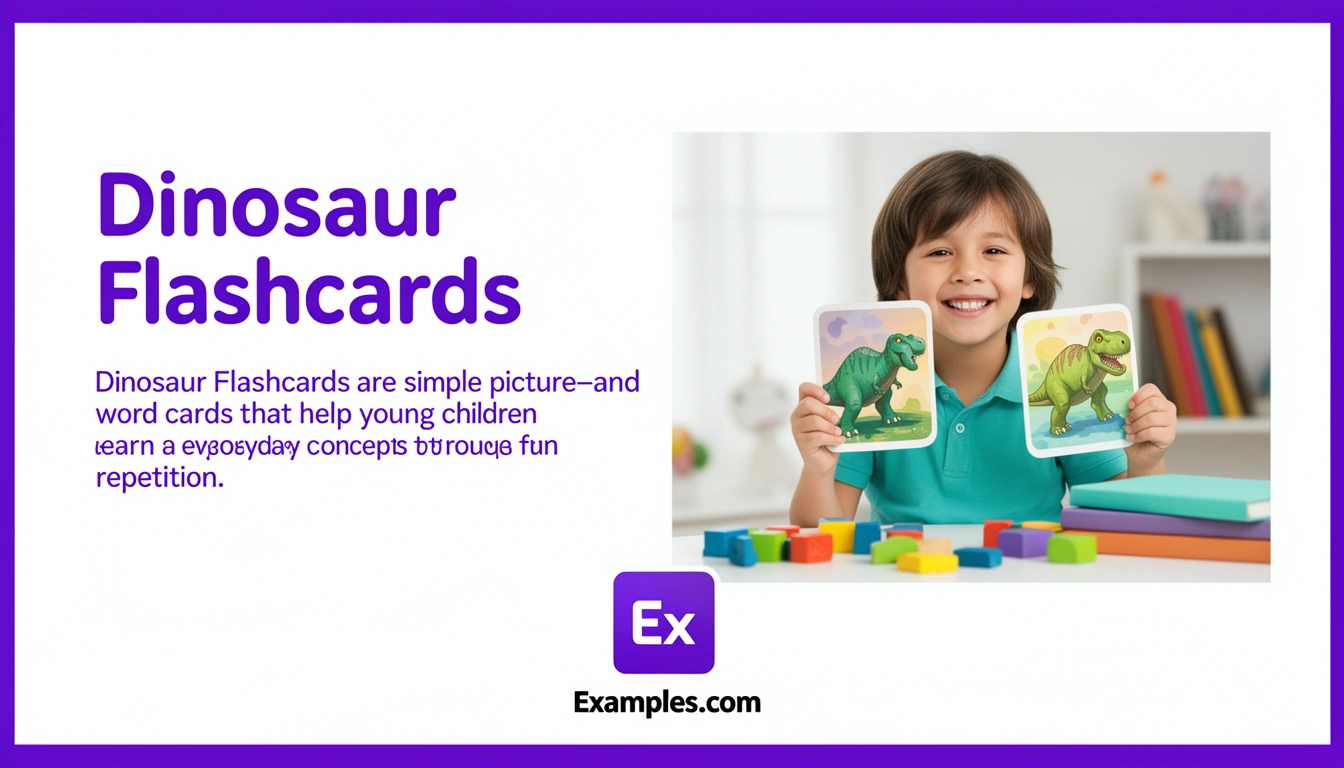 dinosaur flashcards