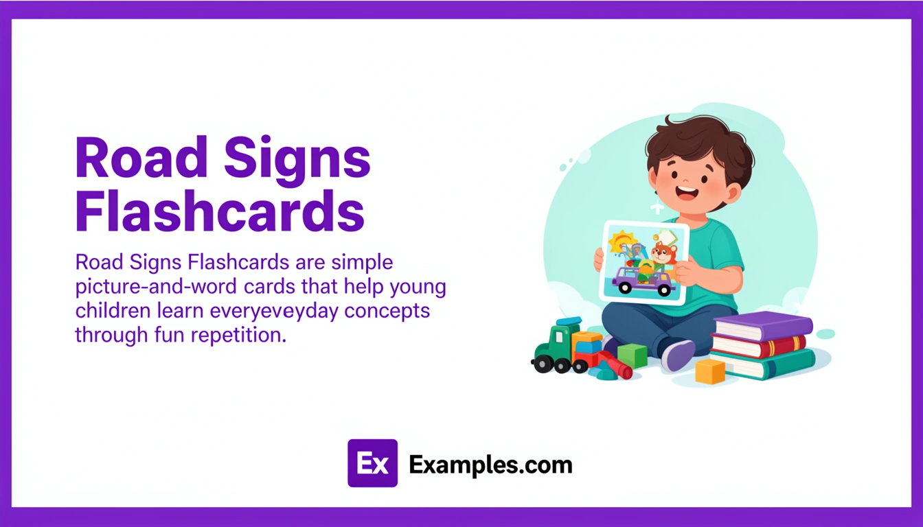 Road Signs Flashcard Examples, Create Road Signs Flashcards with AI