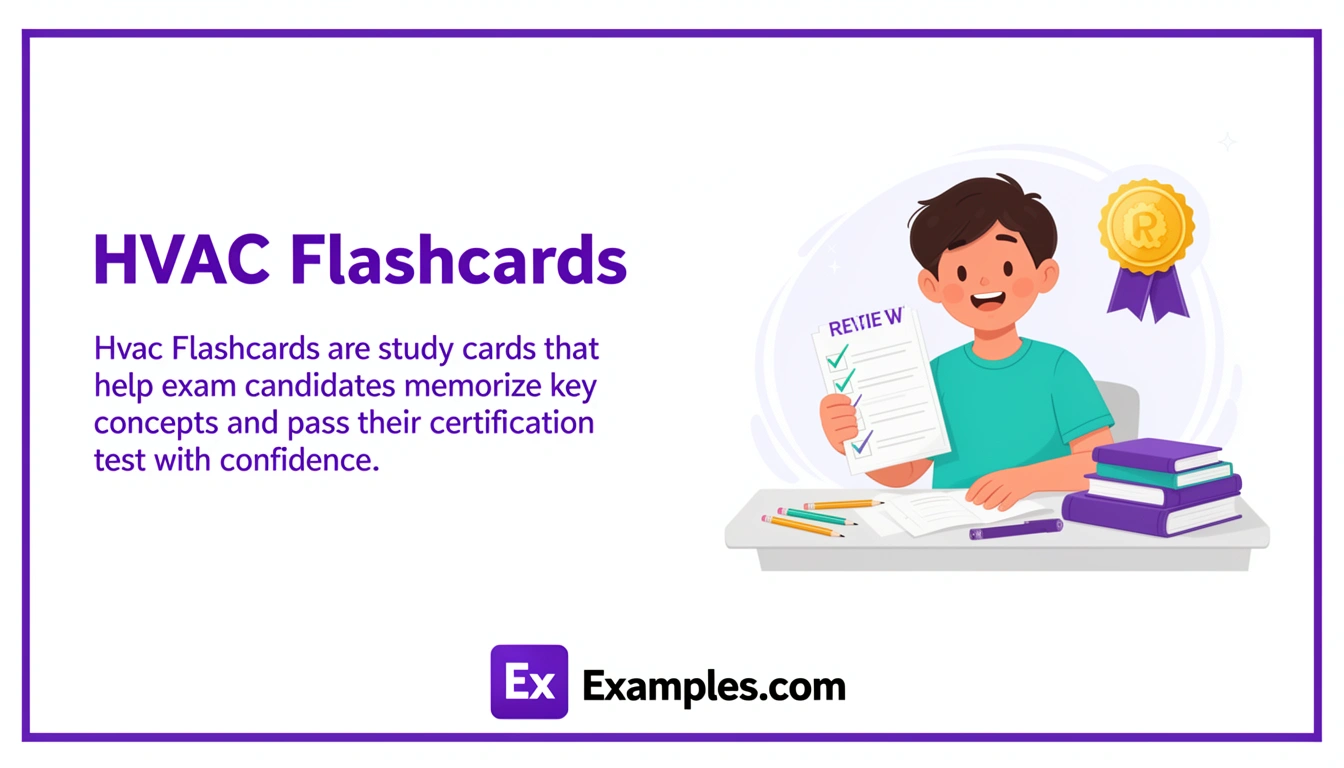 Hvac Flashcard Examples, Create Hvac Flashcards with AI