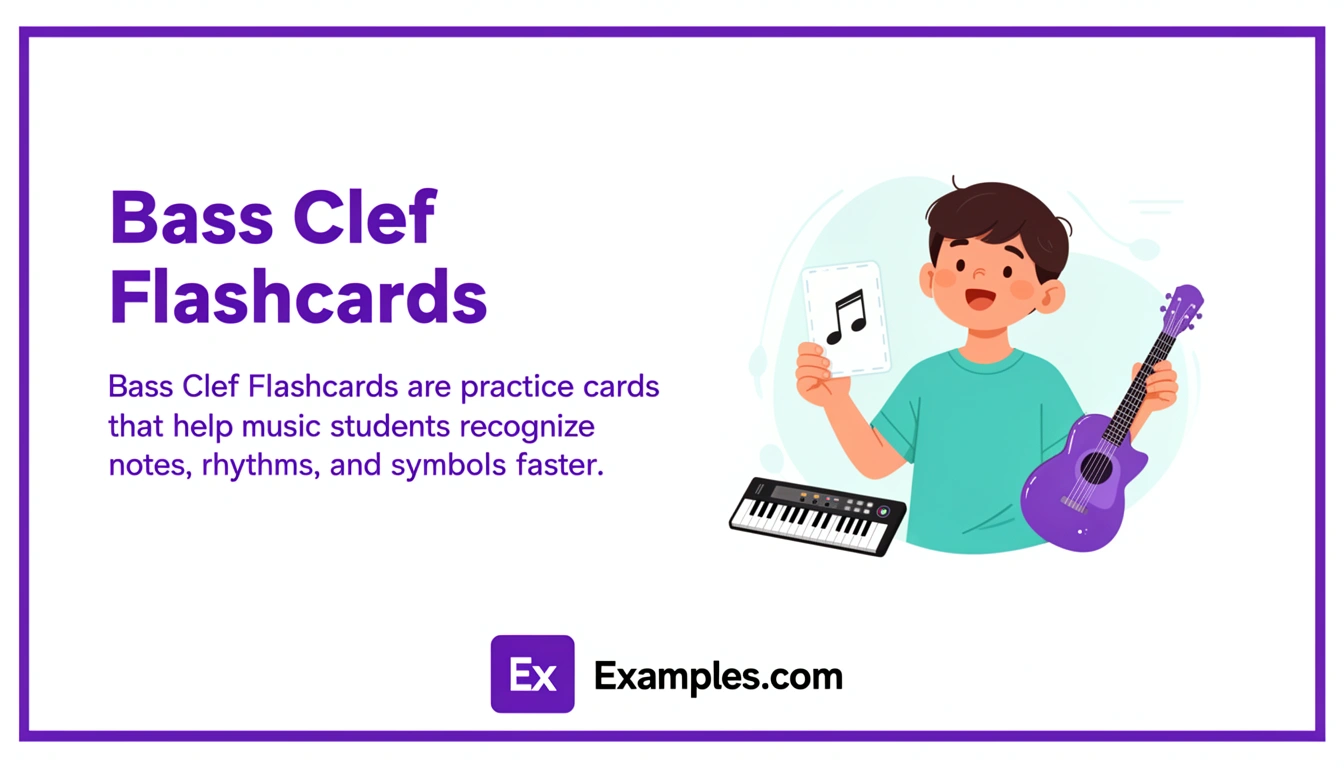 bass clef flashcards