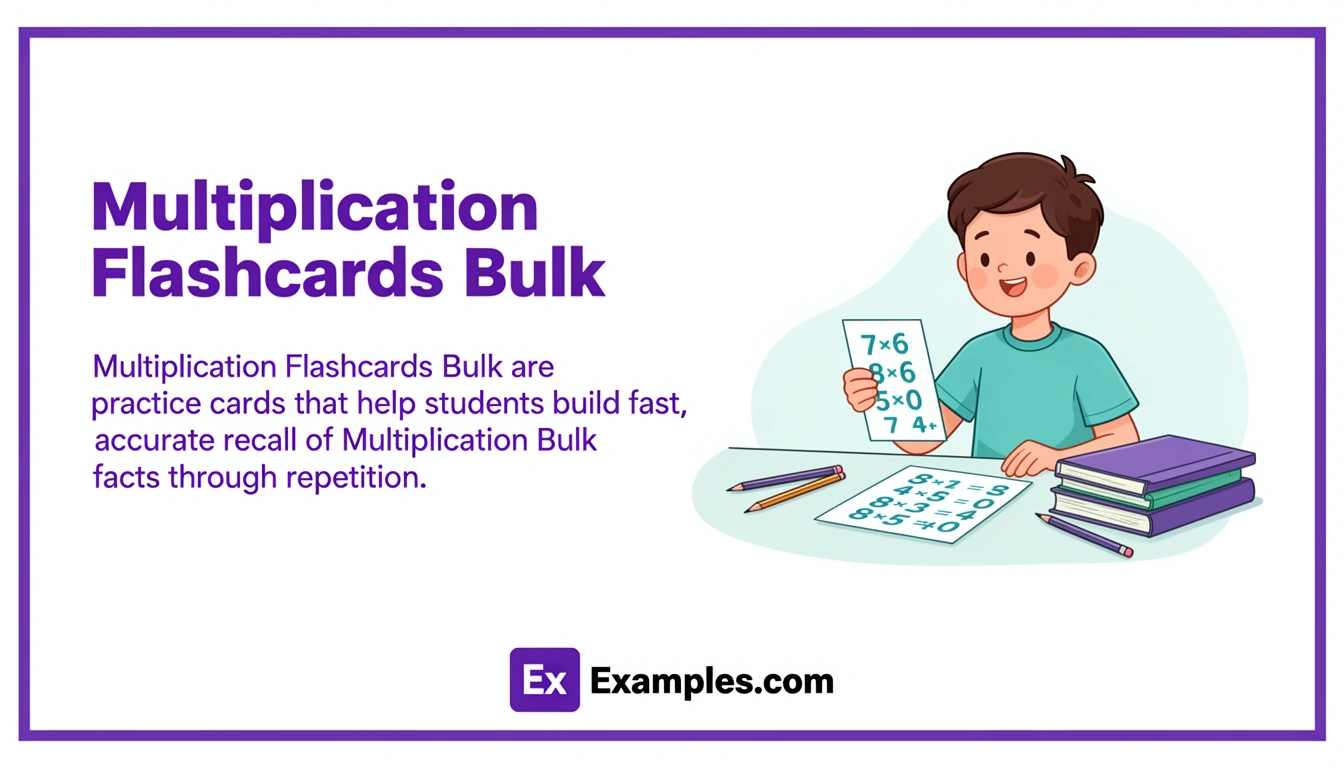 multiplication flashcards bulk