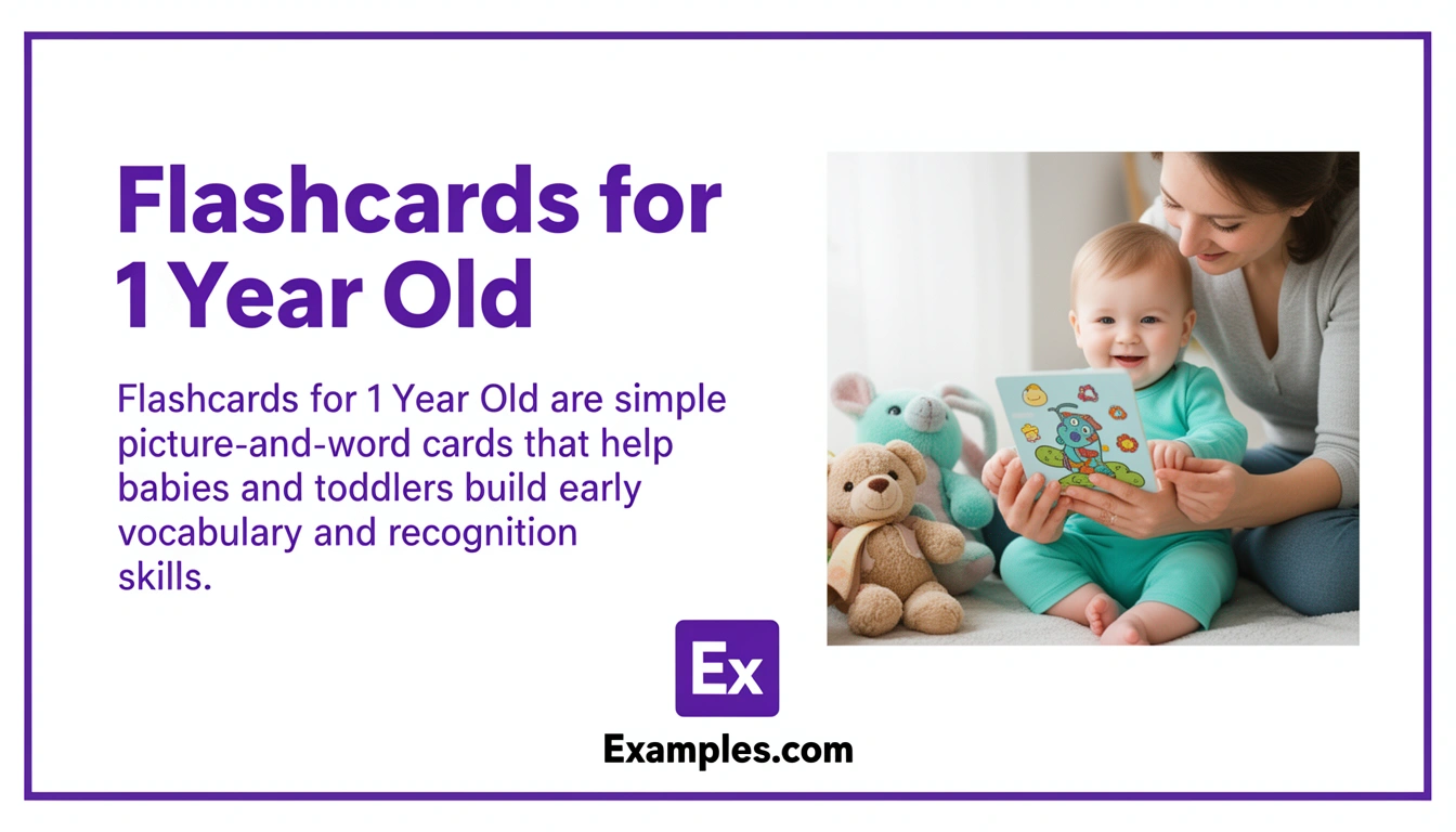 flashcards for 1 year old