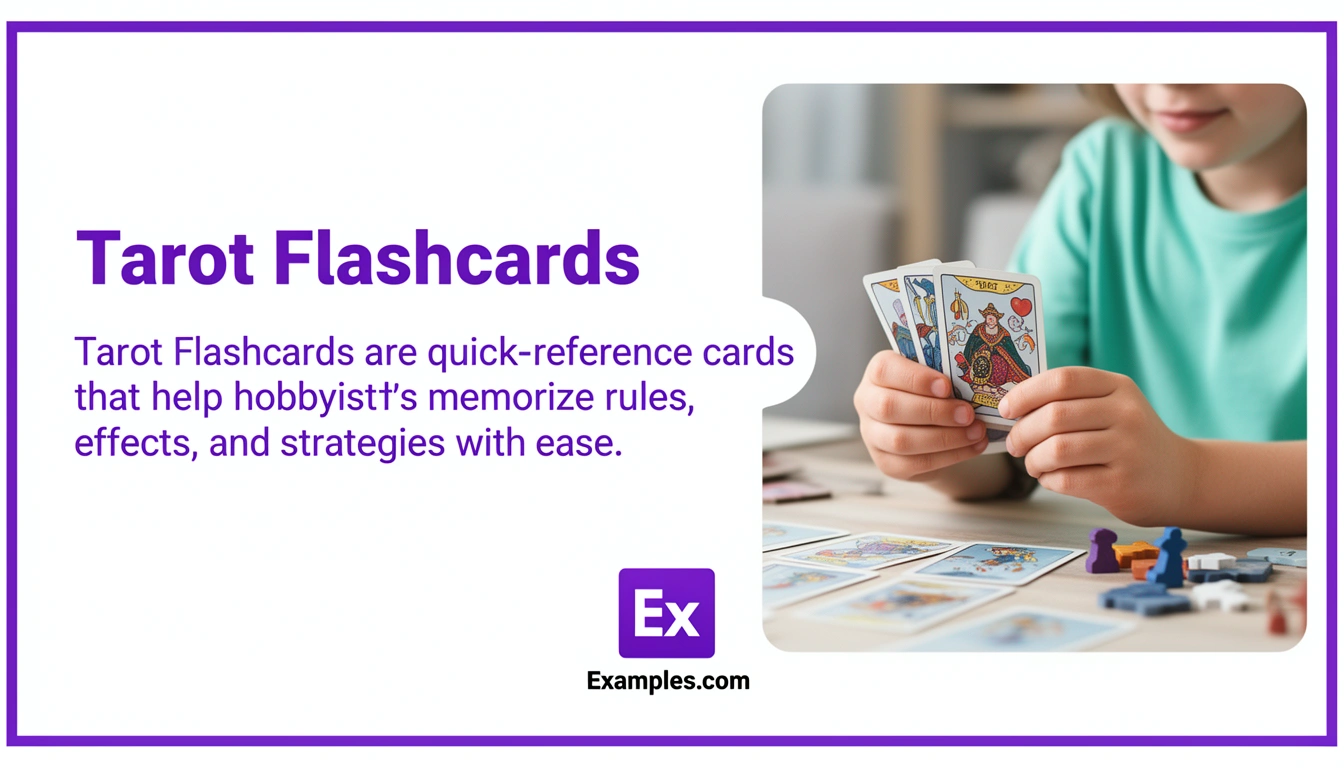 Tarot Flashcard Examples, Create Tarot Flashcards with AI