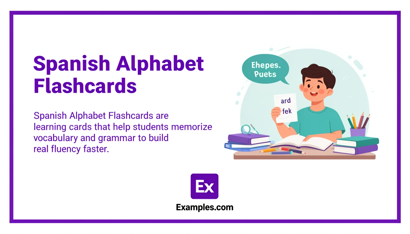 spanish alphabet flashcards