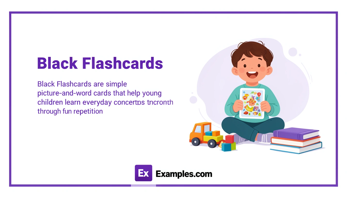 Black Flashcard Examples, Create Black Flashcards with AI