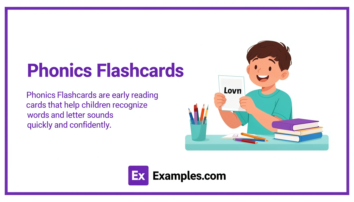 Phonics Flashcard Examples, Create Phonics Flashcards with AI