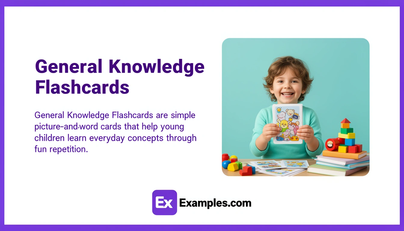General Knowledge Flashcard Examples, Create General Knowledge Flashcards with AI