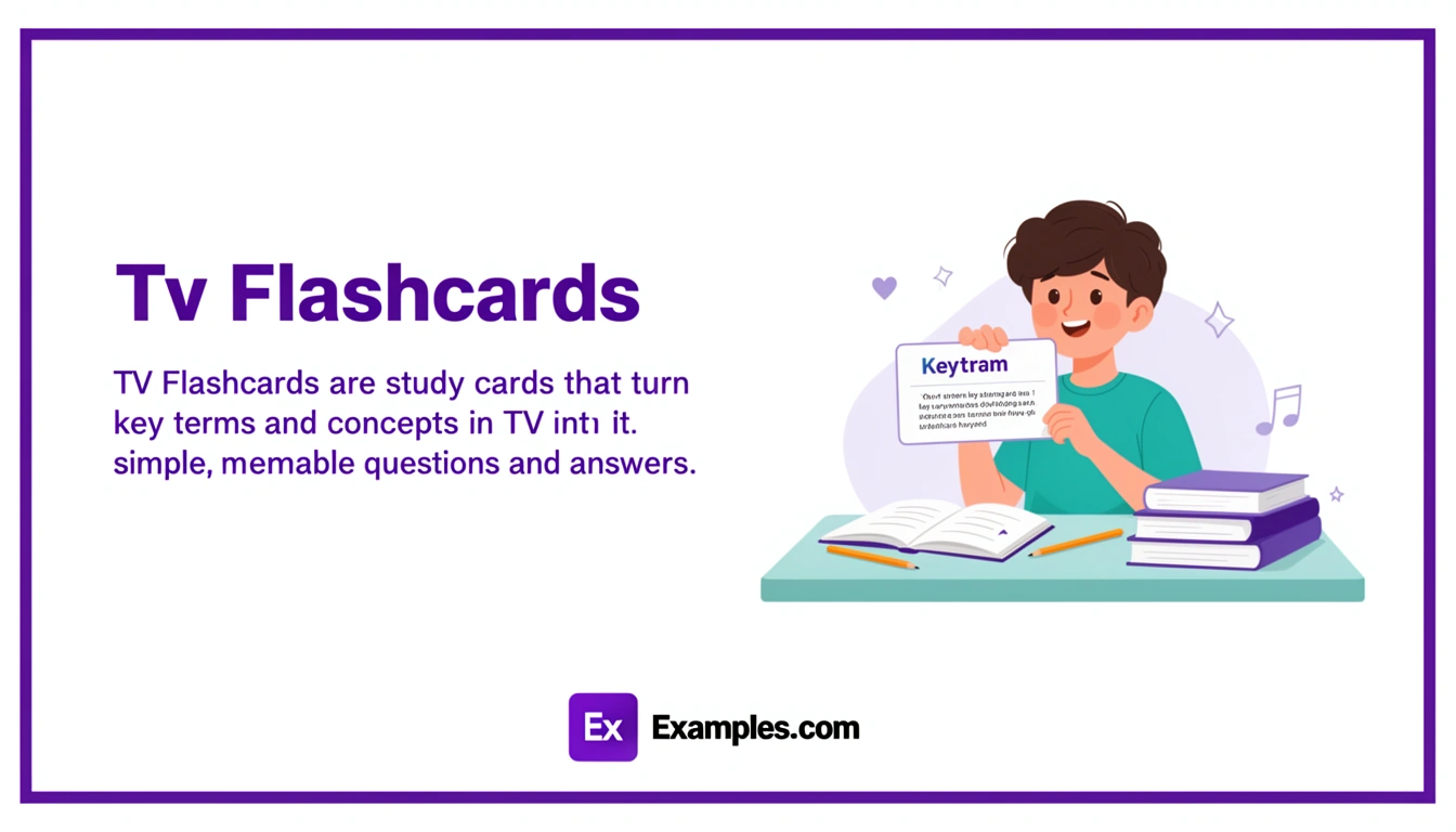 tv flashcards