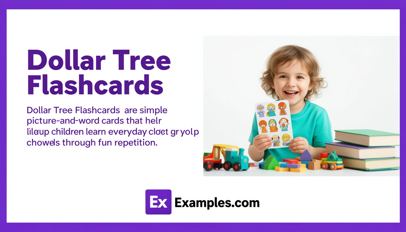 dollar tree flashcards