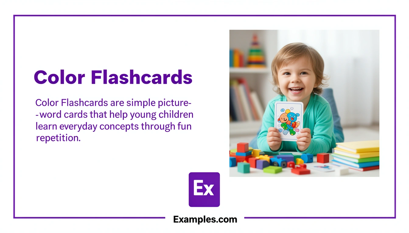Color Flashcard Examples, Create Color Flashcards with AI