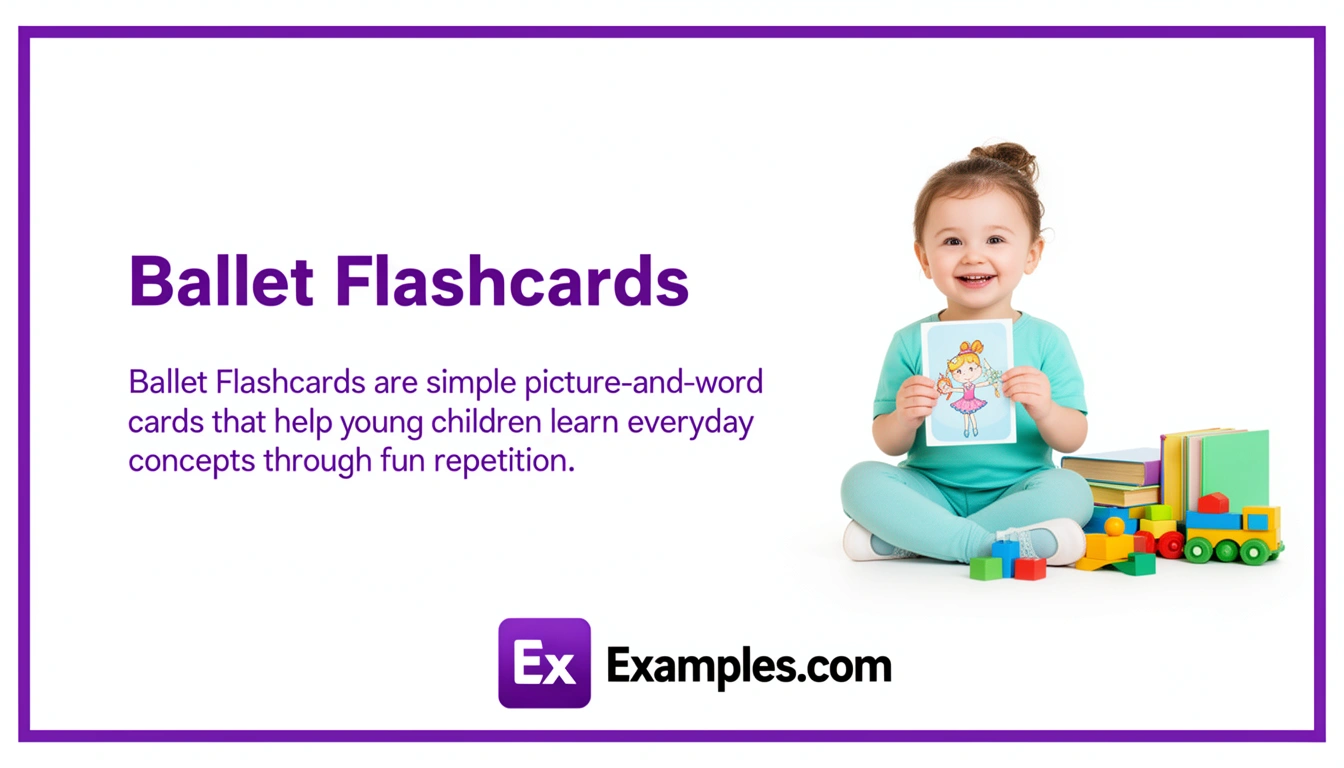 Ballet Flashcard Examples, Create Ballet Flashcards with AI