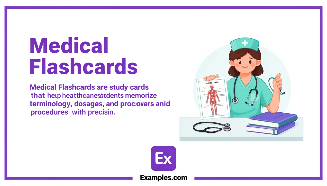 Medical Flashcard Examples, Create Medical Flashcards with AI