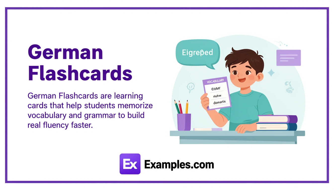german flashcards