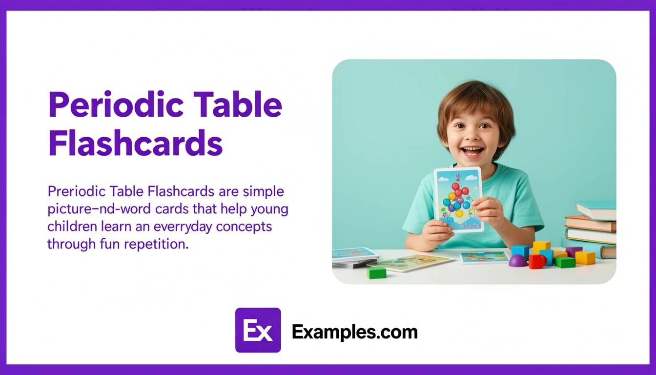 periodic table flashcards