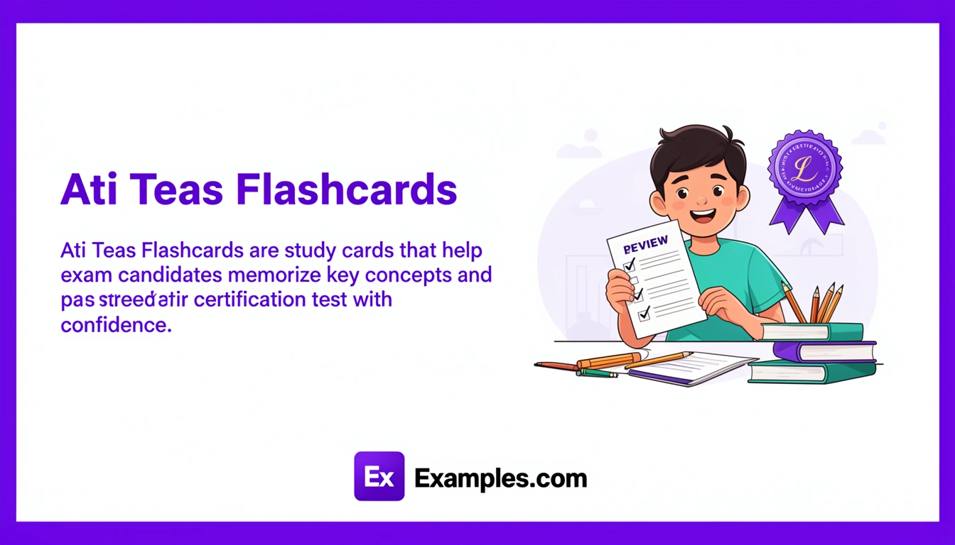ati teas flashcards