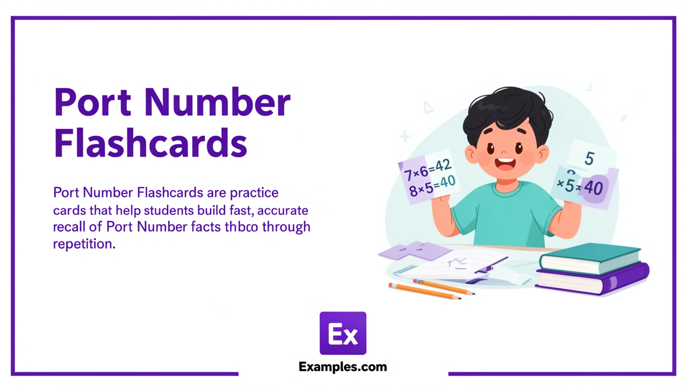 port number flashcards
