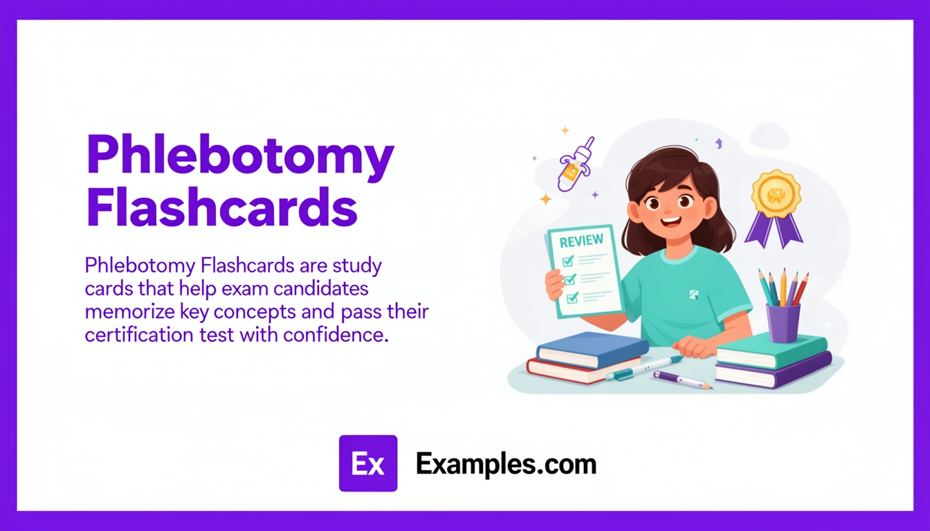 Phlebotomy Flashcard Examples, Create Phlebotomy Flashcards with AI
