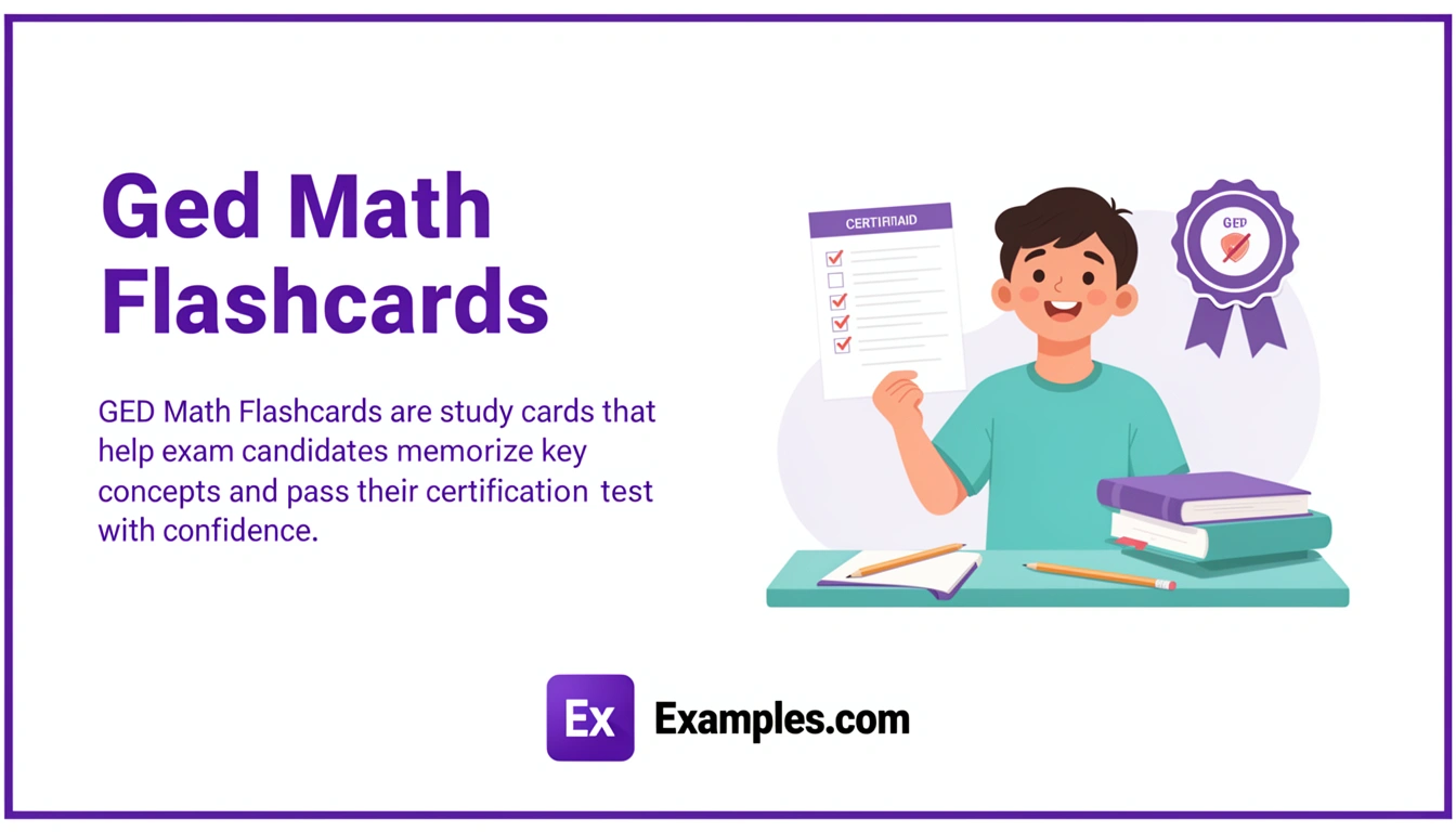 Ged Math Flashcard Examples, Create Ged Math Flashcards with AI