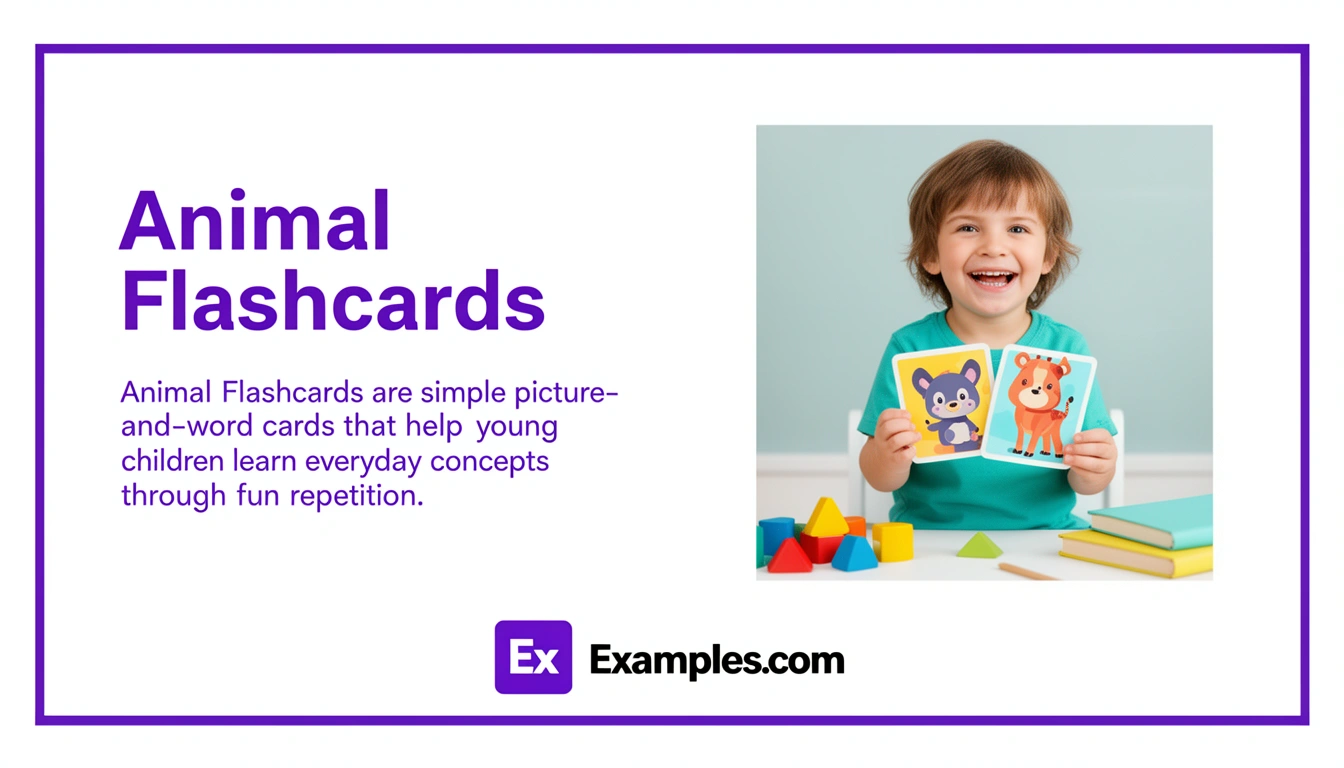 Animal Flashcard Examples, Create Animal Flashcards with AI