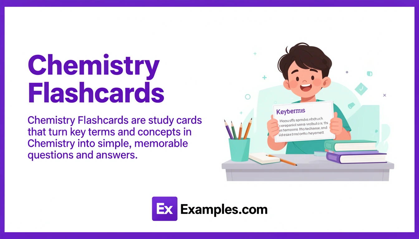 chemistry flashcards