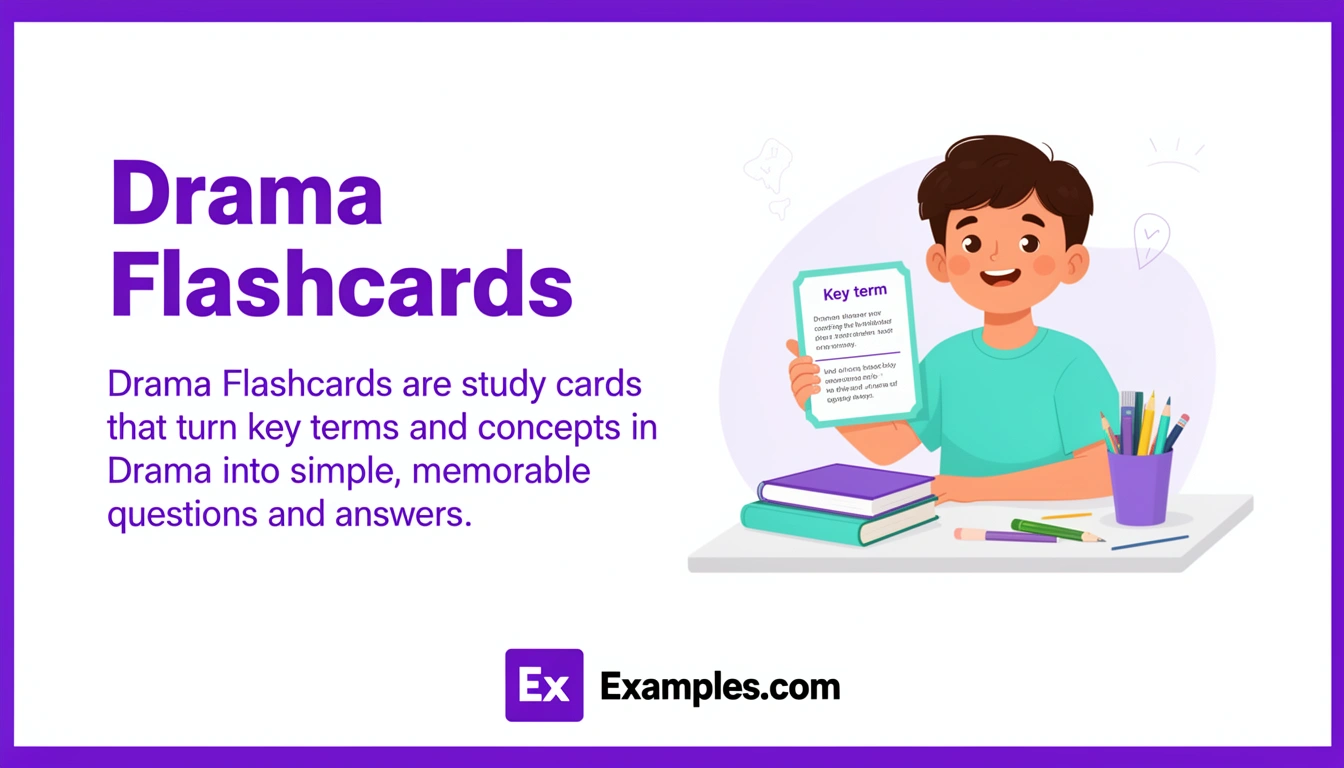 drama flashcards