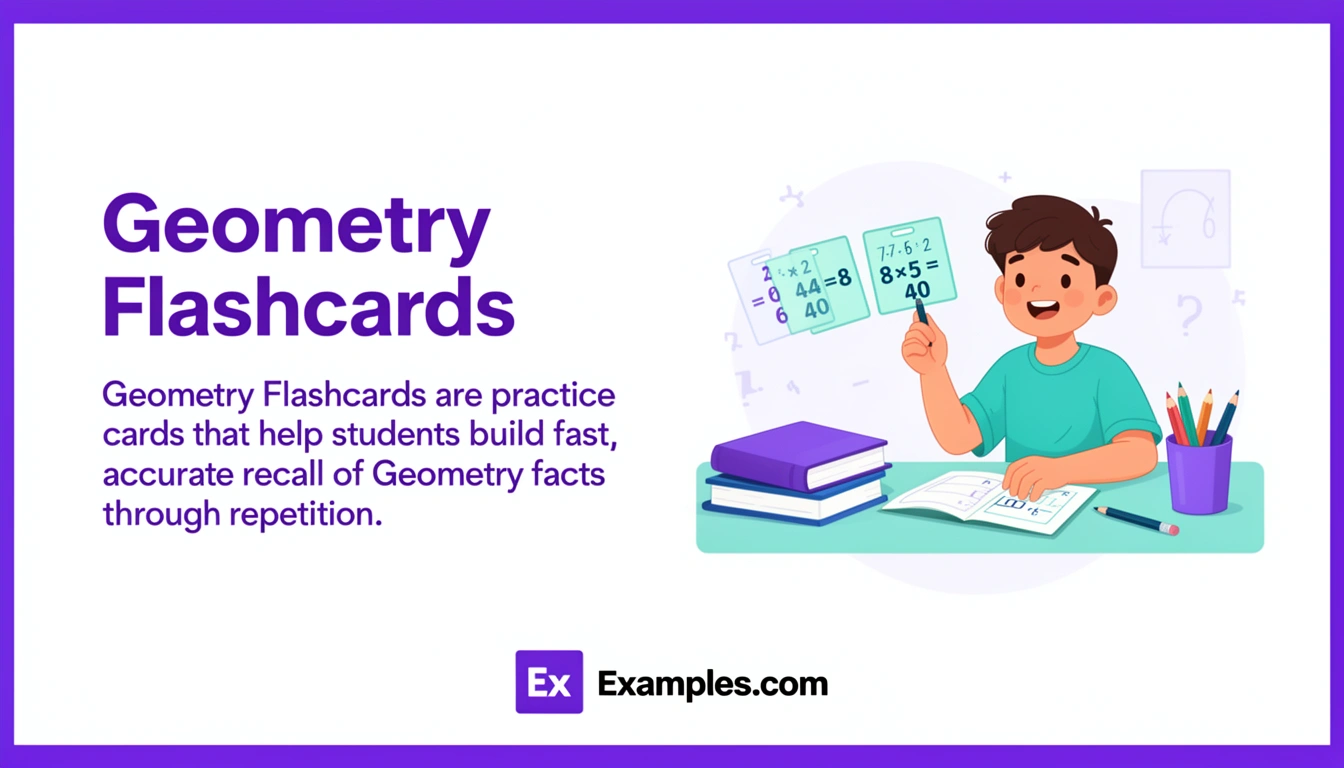 geometry flashcards