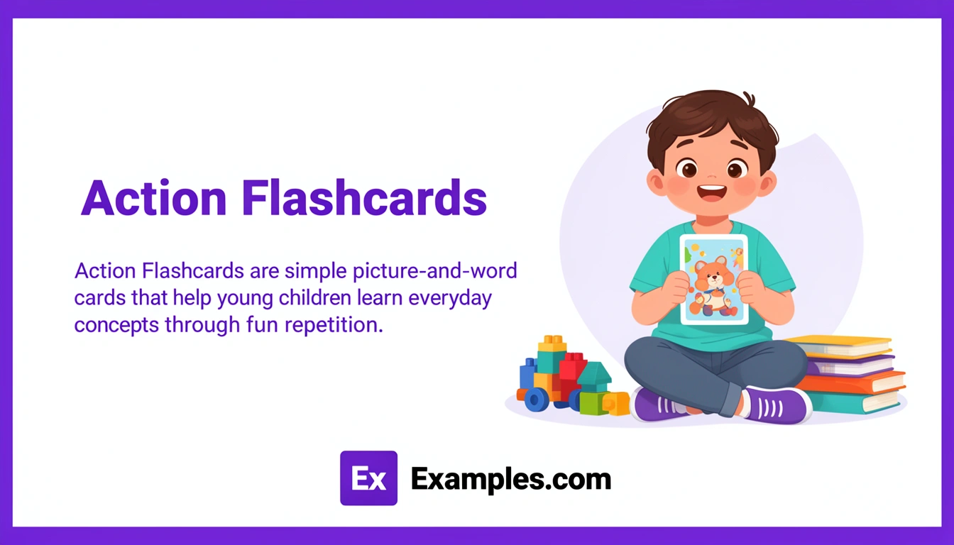 Action Flashcard Examples, Create Action Flashcards with AI