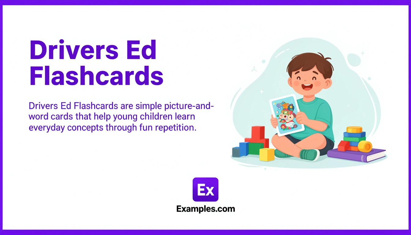 Drivers Ed Flashcard Examples, Create Drivers Ed Flashcards with AI